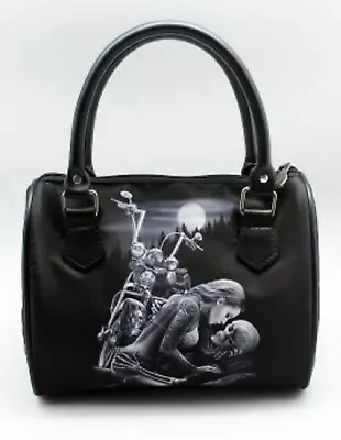 Dga Ride Or Die Lovers Motorcycle Purse Handbag David Gonzales Lowrider Homies  • $34.95