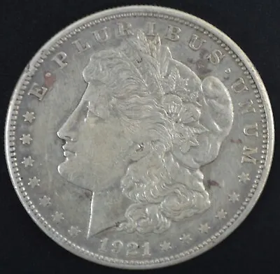 1921 Morgan US Silver Dollar Coin E PLURIBUS UNUM • $49.99
