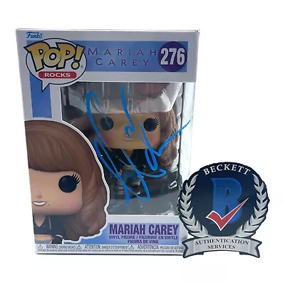 Mariah Carey Signed Autograph Funko Pop 276 Beckett BAS Mimi • $450