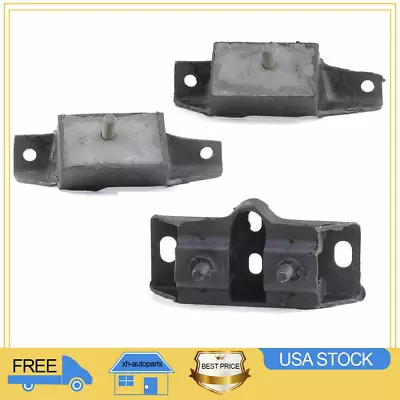 3x Motor & Transmission Mount Kit For Mustang 289 Engine 64-66 Before 3/1966 New • $57.89