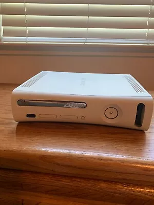 Microsoft Xbox 360 White Console Only - For Parts Or Repair - RROD! Has Red Ring • $10