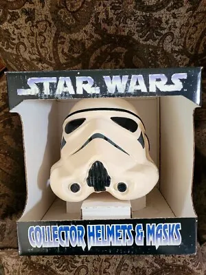 Vintage Don Post 1996 Star Wars Collector Helmet Mask Stormtrooper Original Box • $89