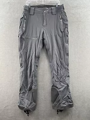 Marmot Mens Size L Gray Insulated Adjustable Waist Taped Seam Ski Pants Recco • $54.88