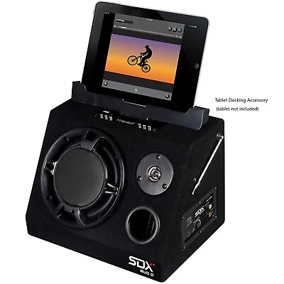 SDX Audio Portable Bluetooth Docking 200W Speaker System Works W Phone & Tablet • $59.75