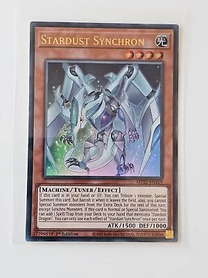 Yu-Gi-Oh! - Stardust Synchron - MP22-EN119 - Ultra Rare - 1st Edition • $2.75