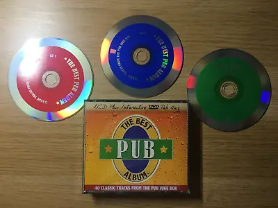 £8.99 • Buy 2-cd Compilation: The Best Pub Album (+ Interactive Pub Quiz Dvd Disc)  *mint*