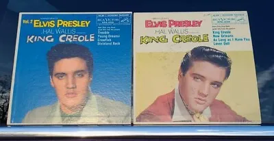 Elvis Presley-King Creole RCA Victor 45EP EPA-4319 & 4421 RPM Record Excellent. • $19.99