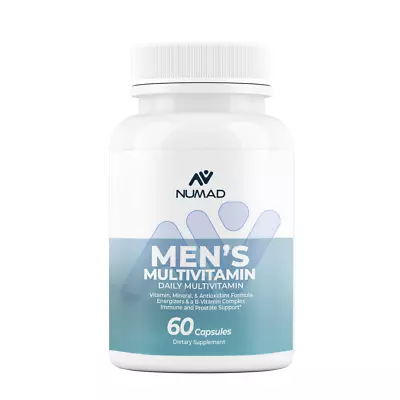 Multi Vitamin For Men 60 Capsules Men’s Multivitamin Multimineral Daily • $12.70