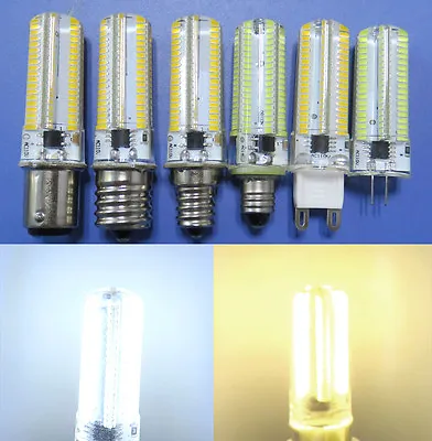 G4/G9/E12/E11/E17/BA15D LED Light Bulb Dimmable 152Led 110/220V 5W Silicone Lamp • $2.34