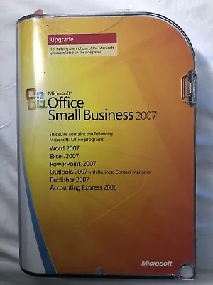 Microsoft Office 2007 Small Business Edition Upgrade Sealed • $129.99