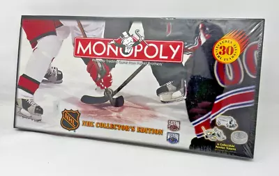 Monopoly NHL Collectors Edition Board Game 1999 NEW SEALED But Box Damaged • $29.99