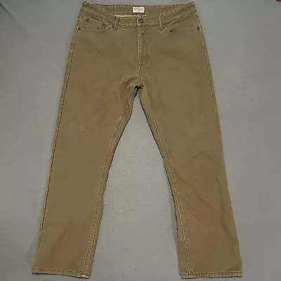 Men’s Weatherproof Vintage Brown Fleece Lined Pants - Size 36 X 30 • $17.99