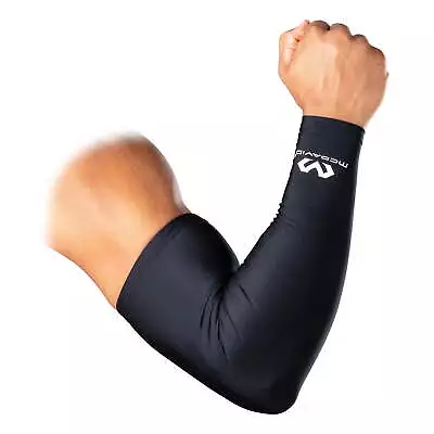 McDavid Sport Compression Arm Sleeve Pair Black Adult Unisex Large/Extra Large • $21.56