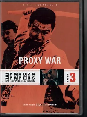The Yakuza Papers Vol. 3 - Proxy War (DVD) NEW & SEALED! • $6.64