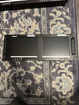 Marshall V-R82DP-2C Dual Rackmount Monitor • $75