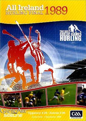 1989 GAA All Ireland Hurling Final:  Tipperary V Antrim  DVD • £12.95