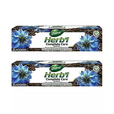 Dabur Herbal Toothpaste - Organic Blackseed 100 Ml X 3 Pack • £12.39