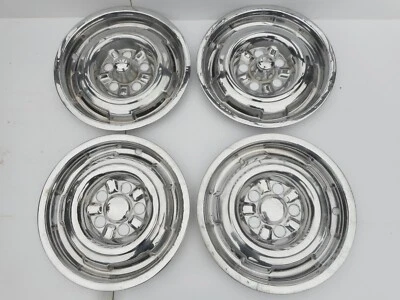 $299.99 • Buy 64 65 66 67 Mercury Comet Cyclone Marauder Hubcaps 1964 1965 1966 1967