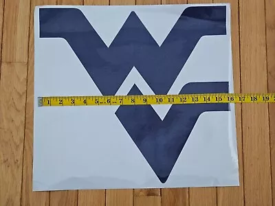 University West Virginia  HUGE Car Window Weatherproof Vinyl Decal Free Shipping • $19.99