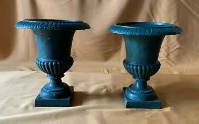 Pair Of Antique French Medicis Urns  • $450