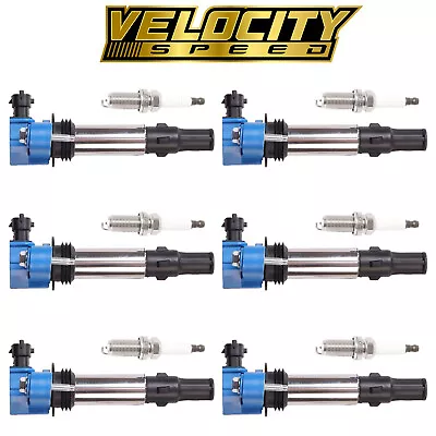 For Saab 9-3 V6 UF375 6pcs High Performance Ignition Coil & Iridium Spark Plug • $396.46