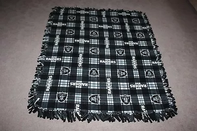 NFL LAS VEGAS RAIDERS Double-Thick Fleece Bedspread/Blanket/Throw - 67 X57  • $62.99