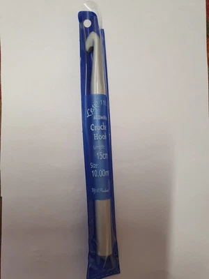 £2.50 • Buy Aluminium Crochet Hook, Size 10.00mm
