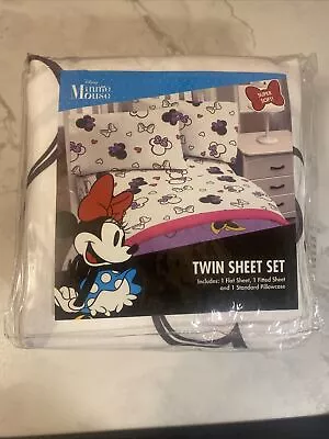 Disney Minnie Mouse Twin Sheet Set Super Soft • $9.99