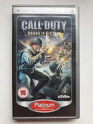 Call Of Duty. Roads To Victory PSP • £5