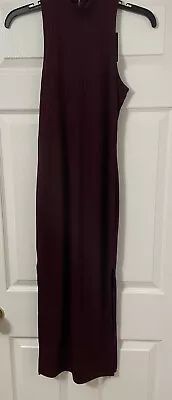 Woman Bodycon Knit High Neck Dress Size S • $24.99