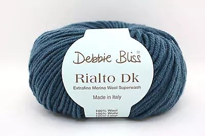 Debbie Bliss 50g  Rialto DK  8-Ply Extrafine Merino Wool Knitting Yarn • $9.95