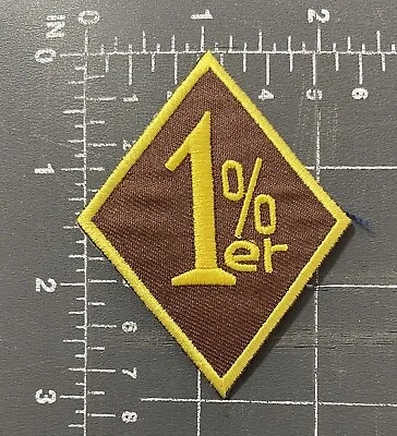 1%er Jacket Patch One Percenter 1er % 1% Motorcycle Club Biker Gang Outlaw AMA • $6.99