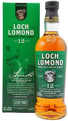 Loch Lomond - Louis Oosthuizen Limited Edition 2010 12 Year Old Whisky 70cl • £47.20