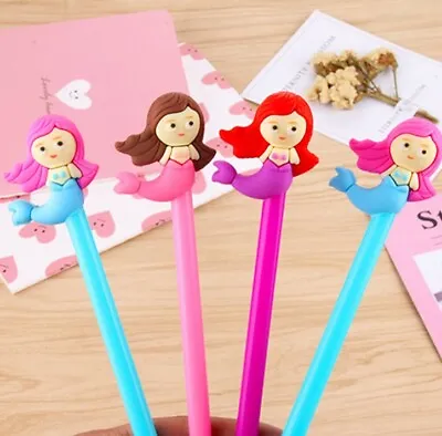 £1.99 • Buy Mermaid Kids Fun Pen Stationery Black Party Loot Bag Supplier Cute Novelty Gift 