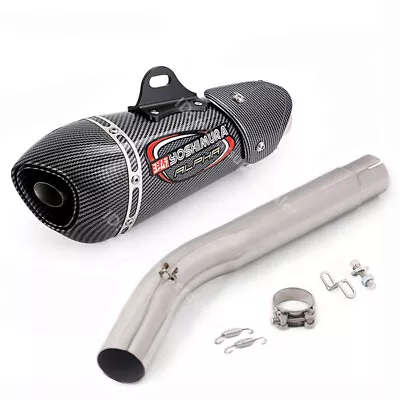 Slip For Suzuki GSXR1000 2005-2006 Replace Stock Muffler Modified Exhaust Tips • $163.29