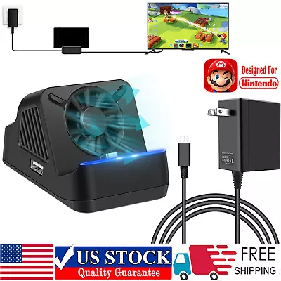 For Nintendo Switch Charging Dock Station TV Adapter HDMI/AC Charger Power Cable • $18.99