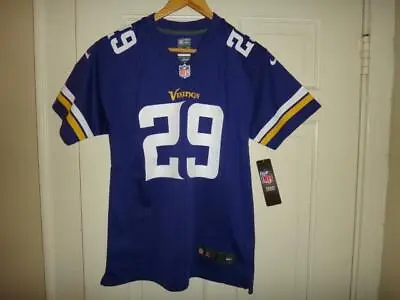 Youth Nike Xavier Rhodes Minnesota Vikings NFL Team Color Purple Game Jersey • $22.50