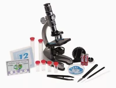 Edu-Toys Microscope Set - Microscope 100x - 900x W Carrying Case • $24.99