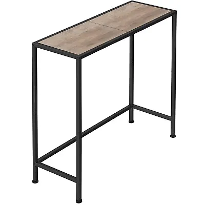 Narrow Entryway Table For Hallway Console Table Thin Sofa Table For Living Room • $39.99