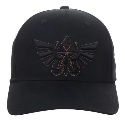 Officially Licensed Nintendo Zelda Logo Black Flex Cap • $21.95