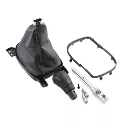 For 97-02 Camaro Firebird F-Body 5/6 Speed Black Leather Shifter Boot & Knob • $451.04