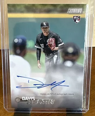 2023 Topps Stadium Club Davis Martin #SCBA-DM On-Card RC Auto Rookie Autograph • $2.99