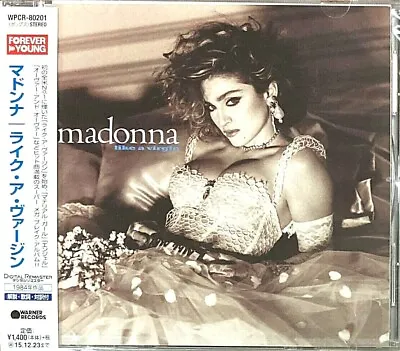 Madonna SEALED BRAND NEW CD  Like A Virgin  2 Bonus Tracks Japan OBI • $24.97