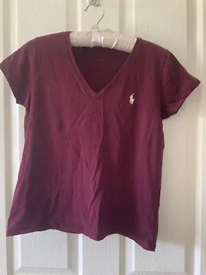 $4.99 • Buy Polo Ralph Lauren T Shirt Size S Ladies