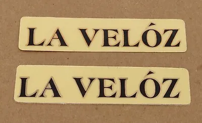 Kabuki La Veloz Road Bike Frame Stickers Pair NOS Vintage Original • $10.16