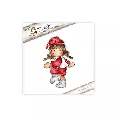 Magnolia Cling Rubber Stamp Tripping Tilda NEW • $4