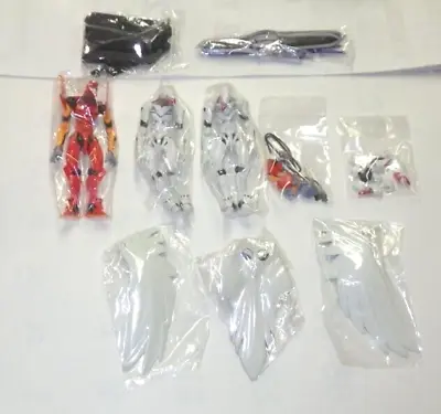 Evangelion EVA Unit 02 Mass Production Wing Oarts Revoltech Figure SET • $199.99