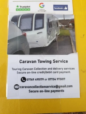 £1 • Buy Caravan Delivery Service, Caravan Towing