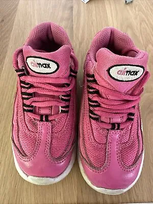 Nike Air Max Toddler Kids Sneaker Shoes Lace Up Pink Sz US8C EUR25 • $15