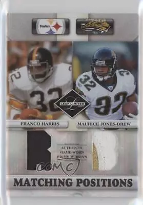 2007 Leaf Limited Matching Positions Prime /25 Franco Harris Maurice Jones-Drew • $29.29